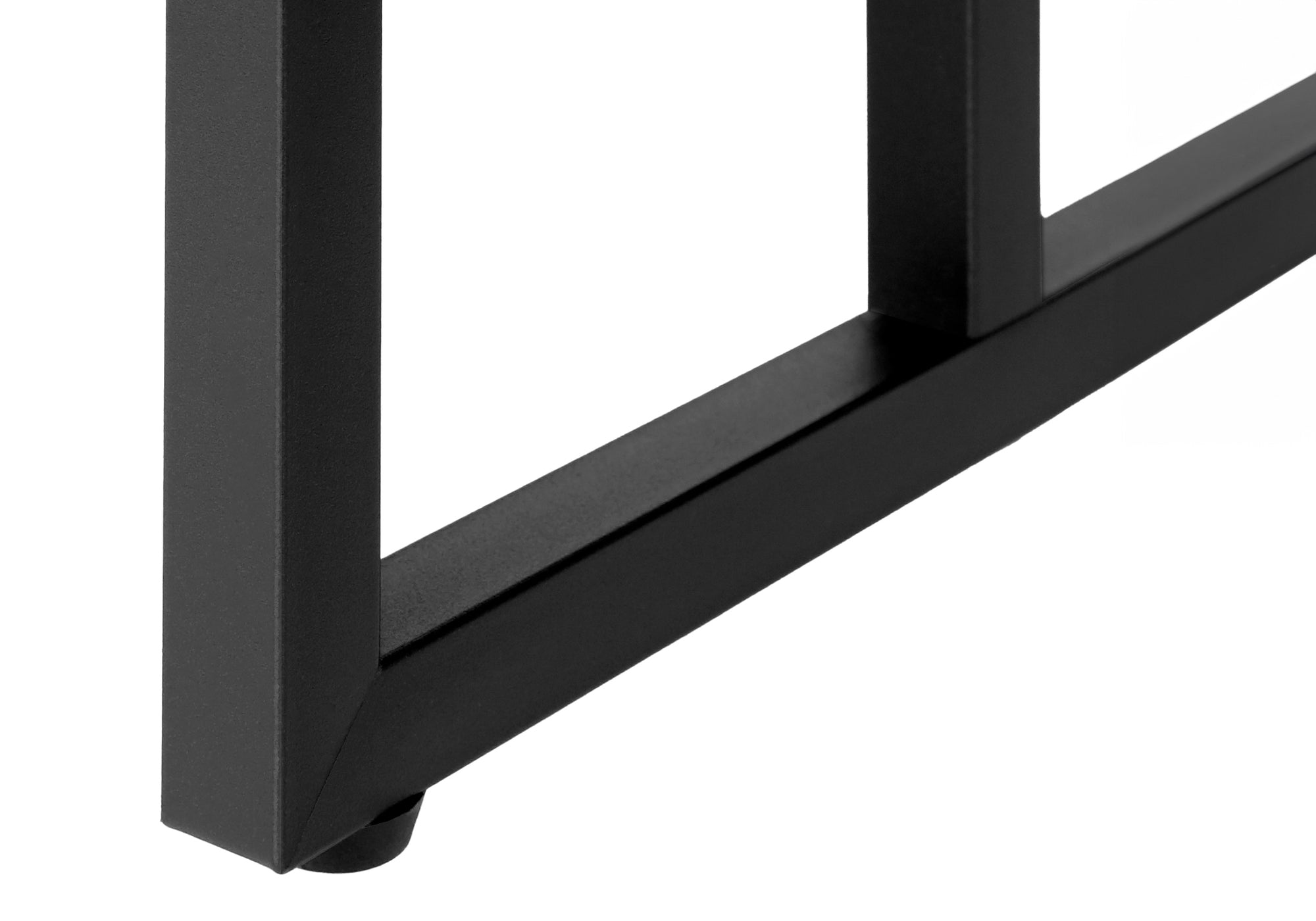 ACCENT TABLE - 24"H / BLACK / BLACK METAL