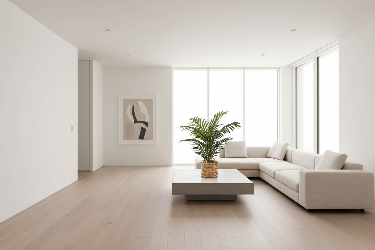 ARTIFICIAL PLANT - 24"H / INDOOR PALM / 8" WOVEN BASKET