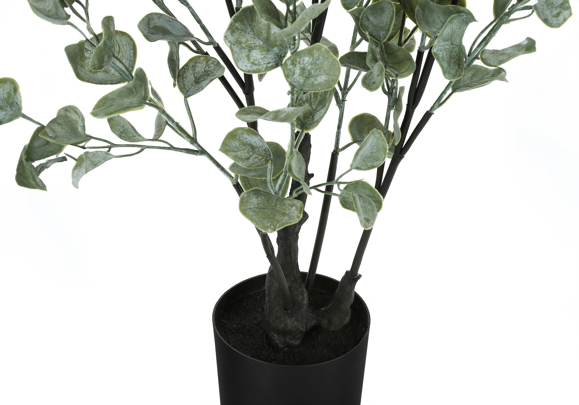 PLANTE ARTIFICIELLE - 89 cm H / EUCALYPTUS D'INTÉRIEUR EN POT DE 12,7 cm