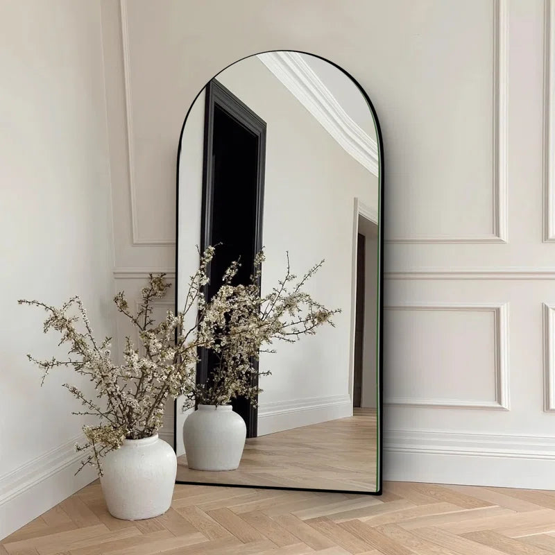 Sofia Black Frame Mirror 80"