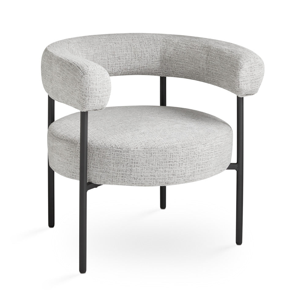 Chaise Mallory GY-AC-76007 Kansas 13 Couleur frêne Pieds noirs brossés