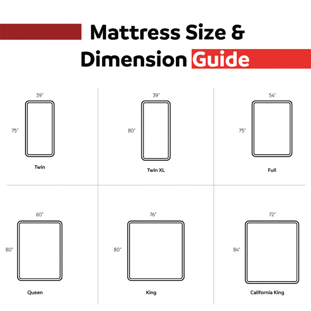 Fuzion 8 in. Mattress