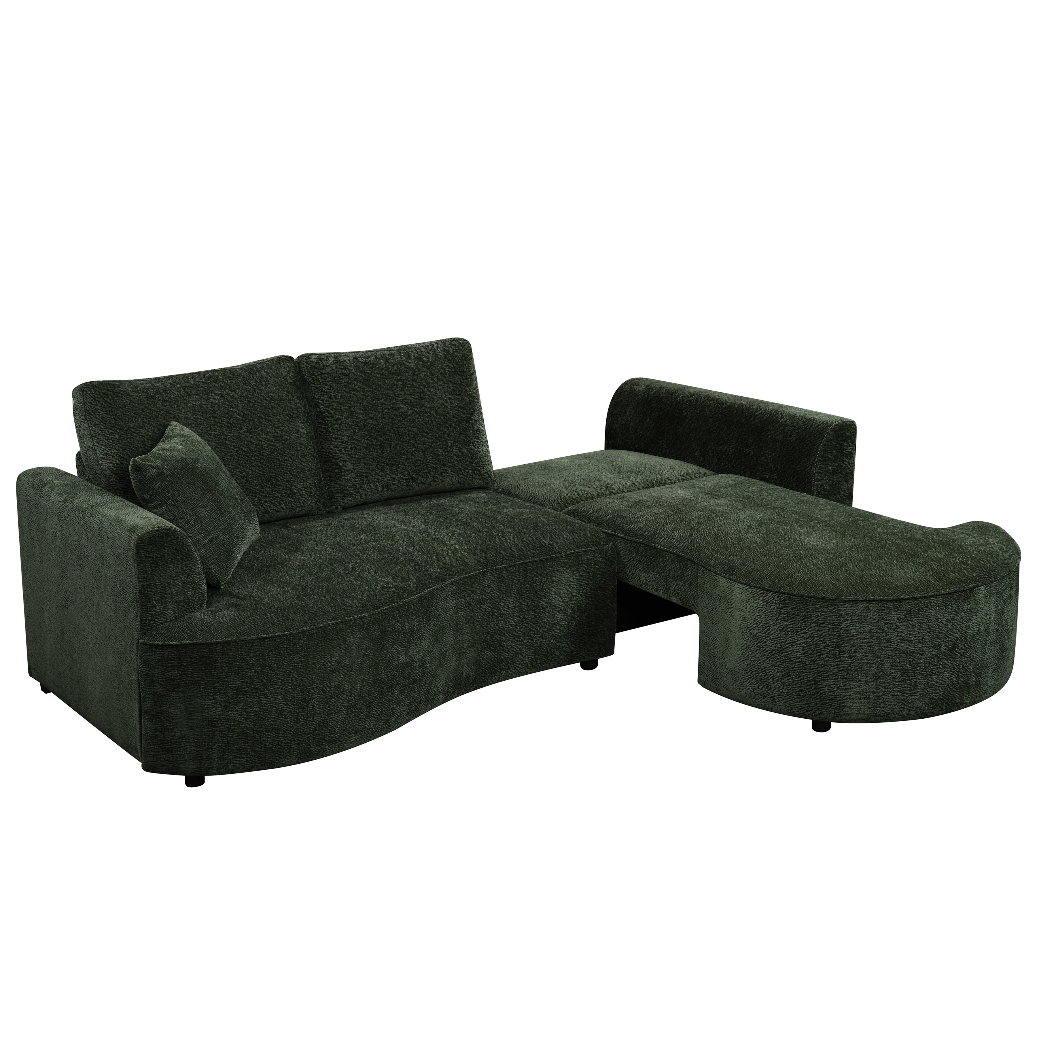 Couchette multimédia Onda orientée vers la droite