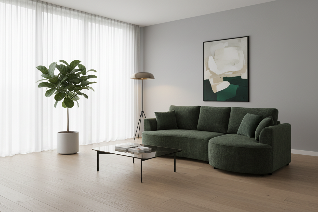 Couchette multimédia Onda orientée vers la droite