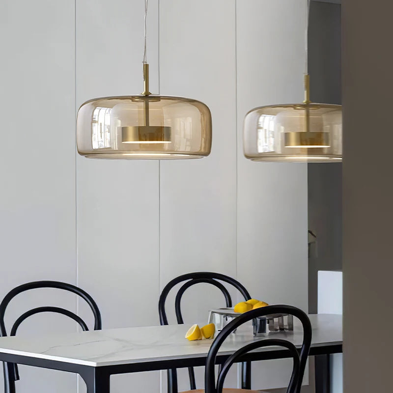Nordic Glass LED Pendant Light