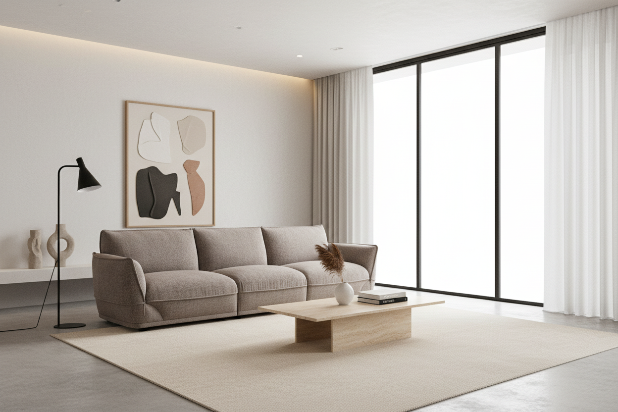 Canapé d'angle modulaire 5 pièces Scala