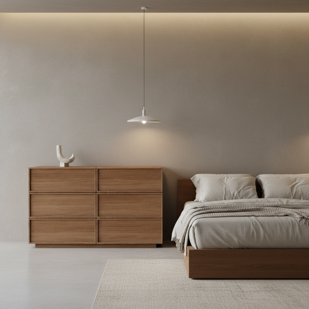 Noma 6-Drawer Dresser 47.2"