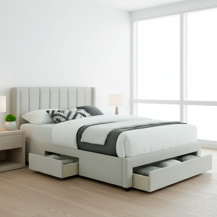 Lit plateforme en bois IF-5330