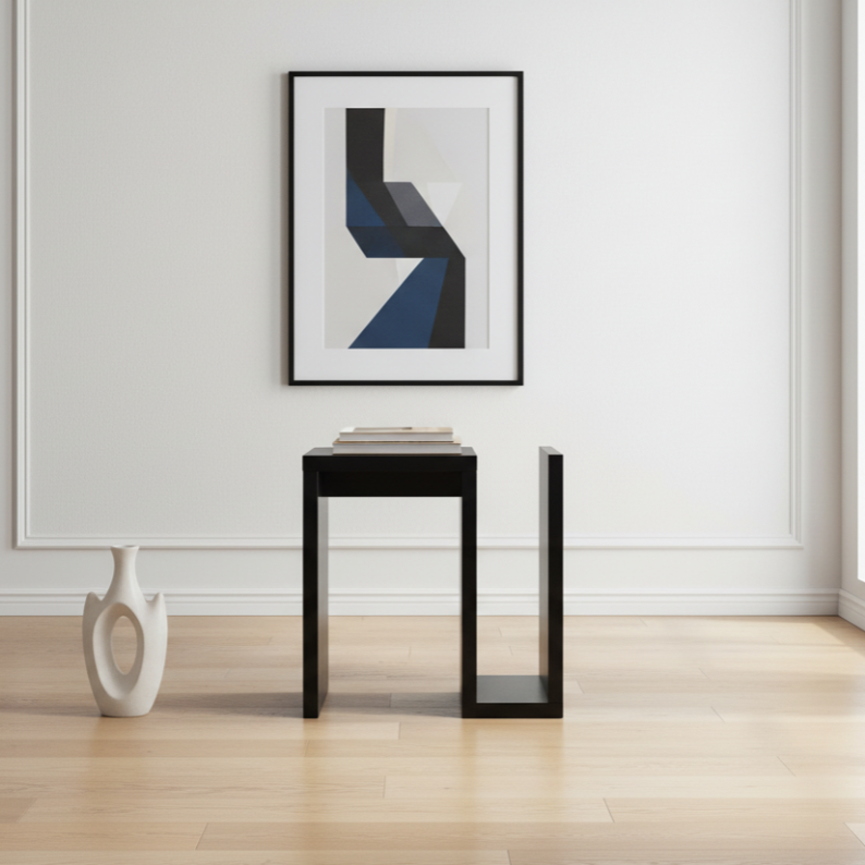 ACCENT TABLE - 24"H / ESPRESSO
