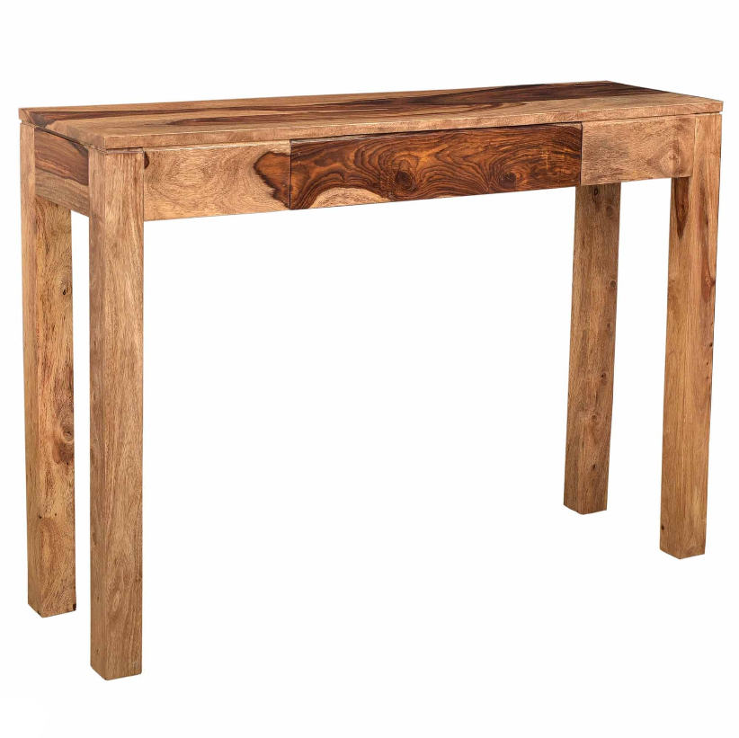 Idris Console/Desk in Dark Sheesham