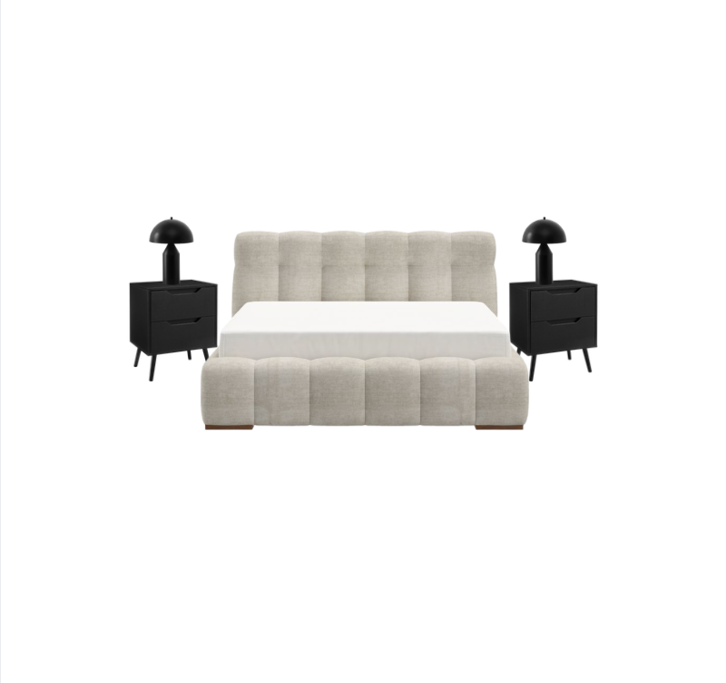 Pasha Modern Bedroom Set – 5 Pcs