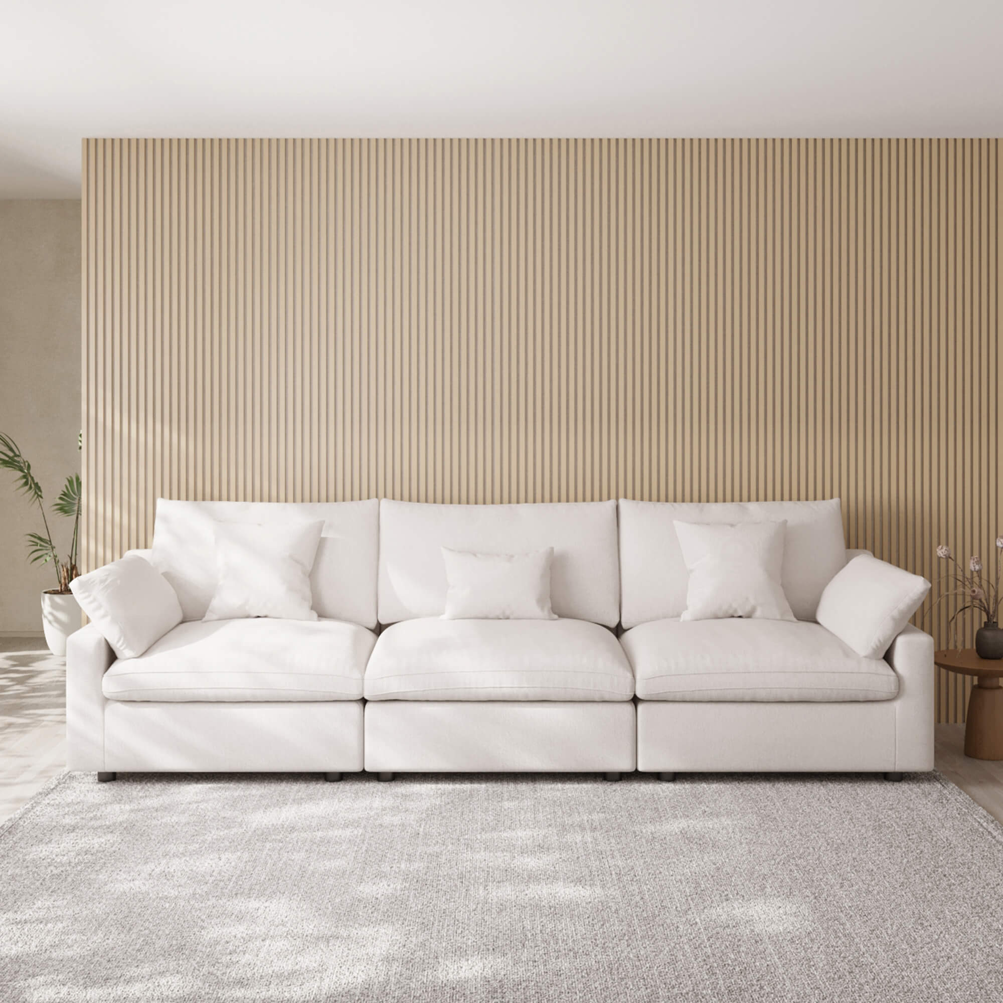 Sky Cloud Slope Sectional Sofa