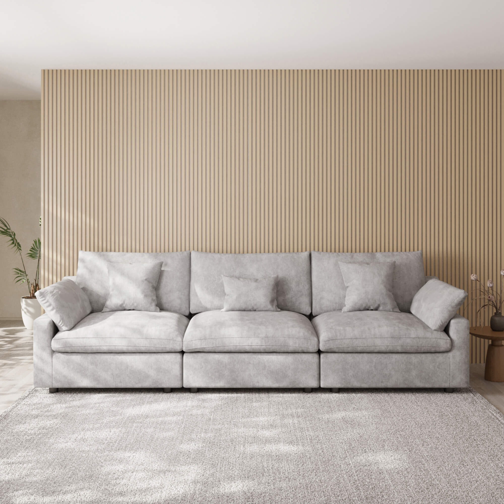 Sky Cloud Slope Sectional Sofa