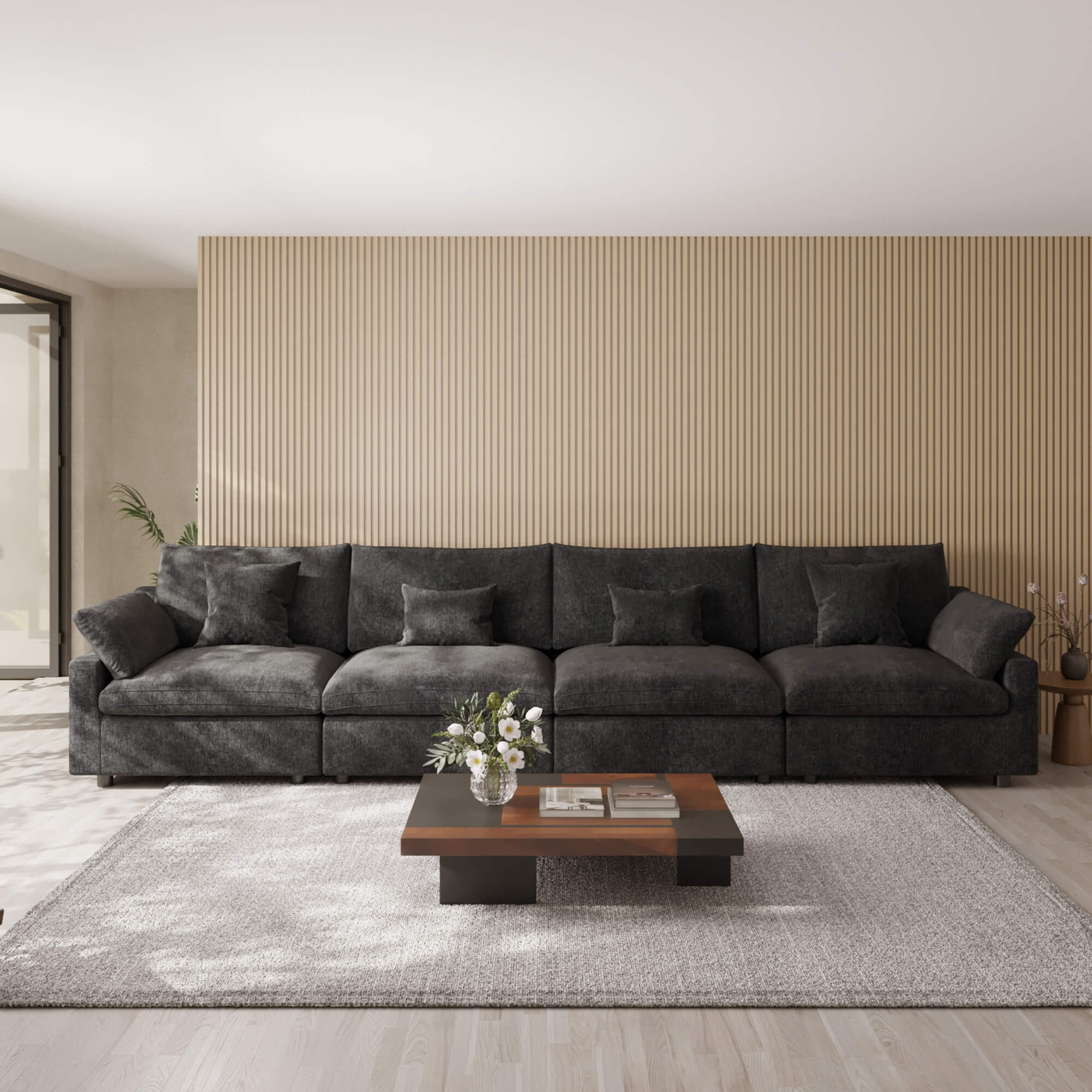 Sky Cloud Slope Sectional Sofa