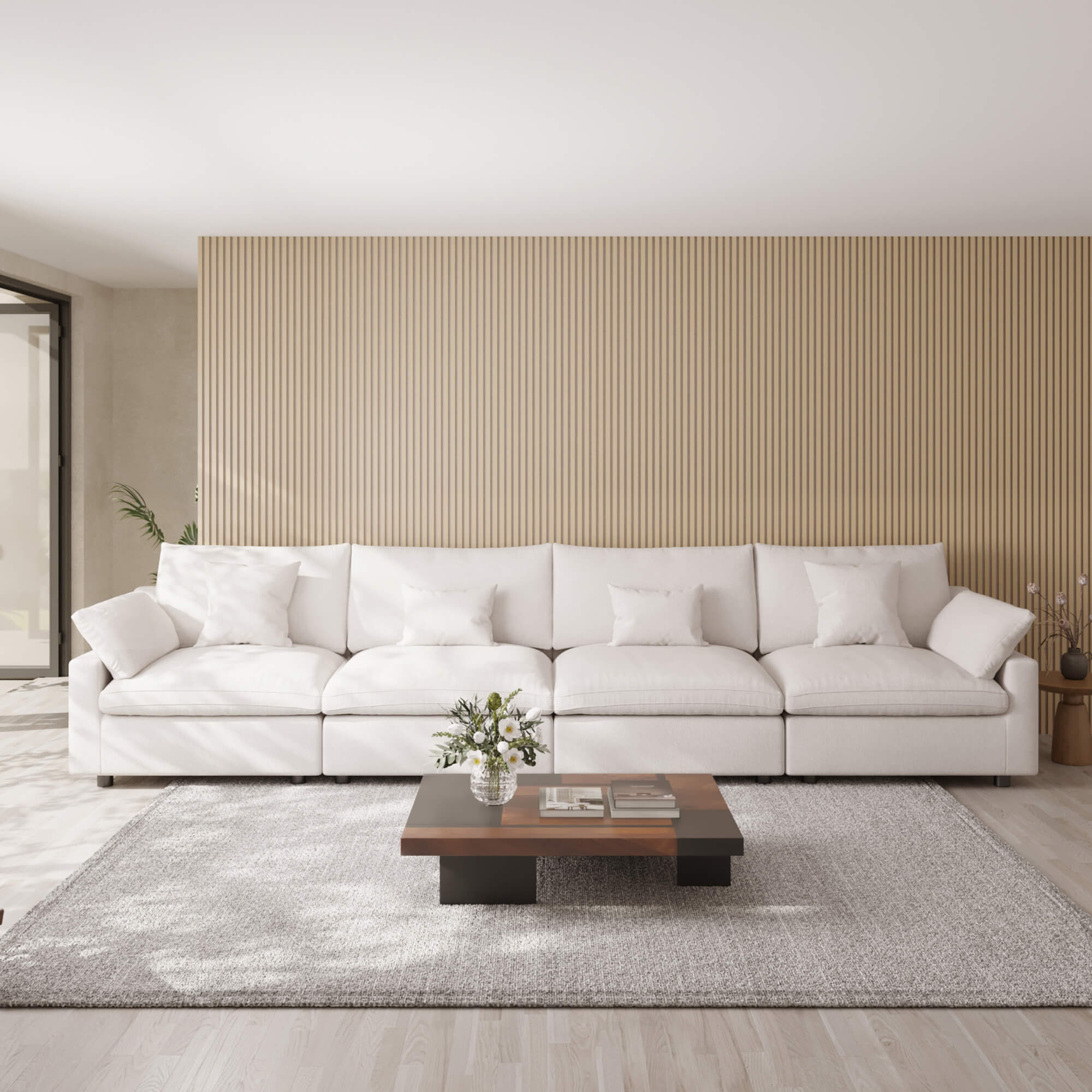 Sky Cloud Slope Sectional Sofa