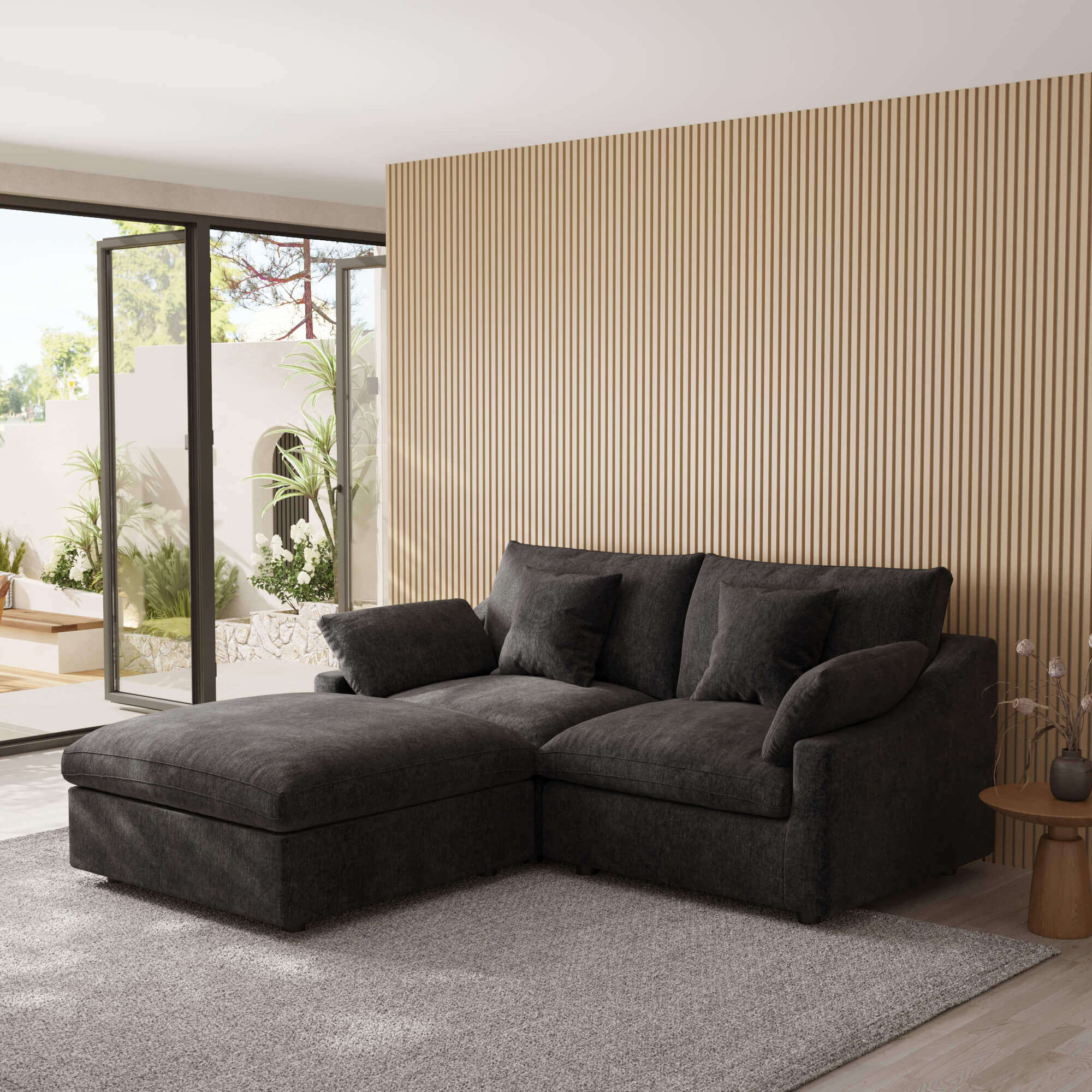 Sky Cloud Slope Sectional Sofa