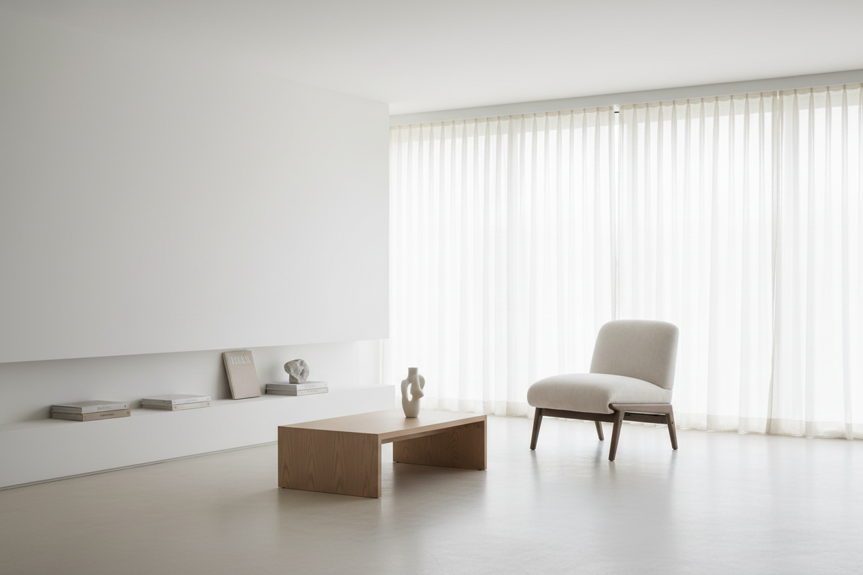 Fauteuil d'appoint Lisson en beige et noyer