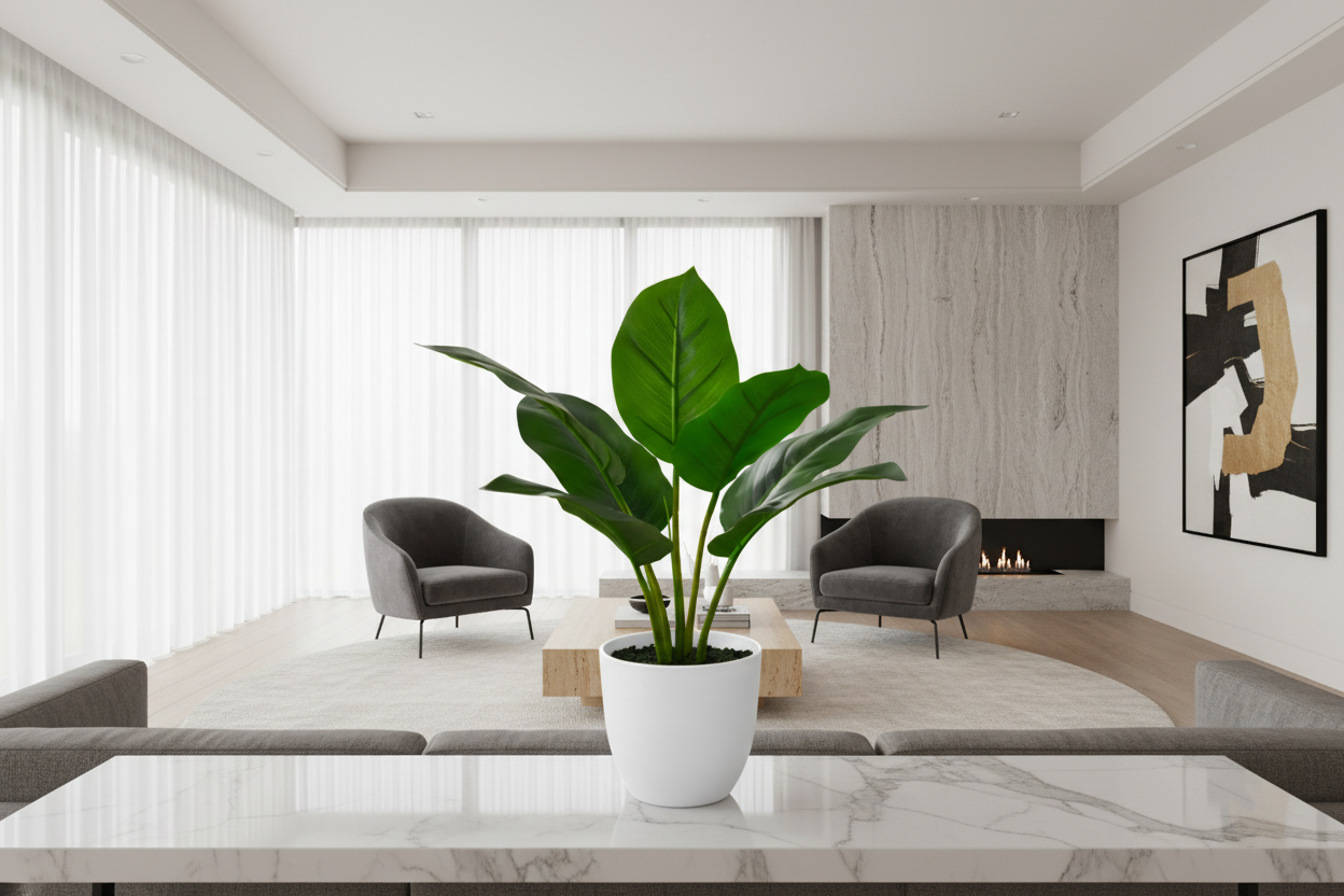 Artificial Plant, 17" Tall, Aureum