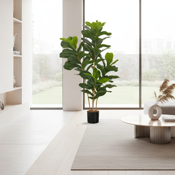 PLANTE ARTIFICIELLE - 41"H / LYON D'INTÉRIEUR DANS UN POT DE 5"