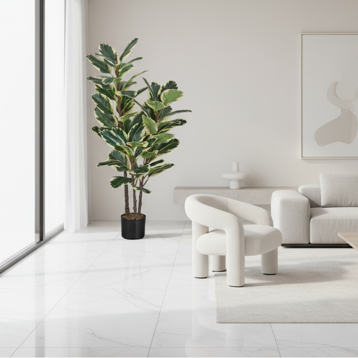 PLANTE ARTIFICIELLE - 47"H / CHÊNE D'INTÉRIEUR DANS UN POT DE 5"