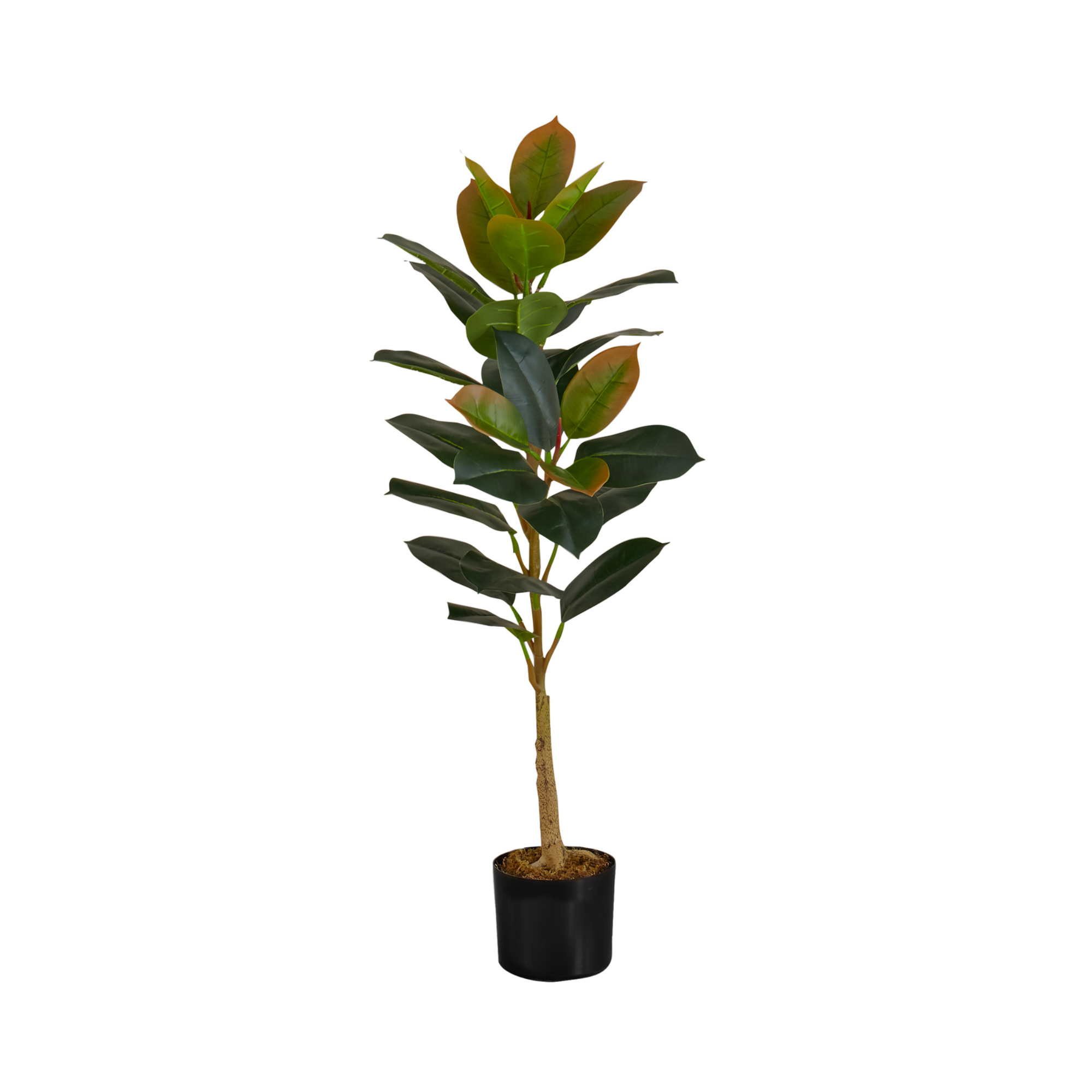 PLANTE ARTIFICIELLE - 40"H / ARBRE À CAOUTCHOUC D'INTÉRIEUR DANS UN POT DE 5"