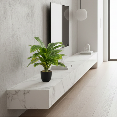 ARTIFICIAL PLANT - 17"H / INDOOR DRACAENA IN A 4" POT