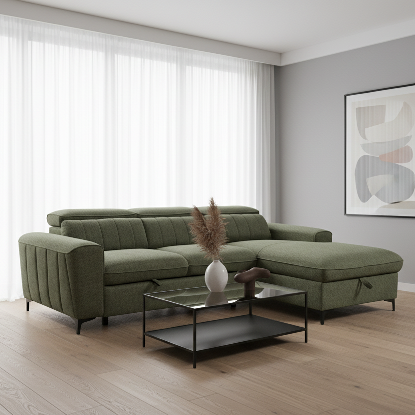 Cabine-lit multimédia Volto orientée vers la droite