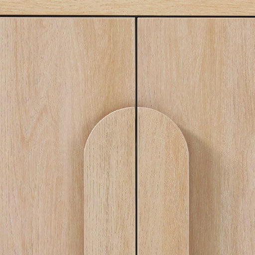 Lila Modern Curved Buffet Sideboard and TV Stand