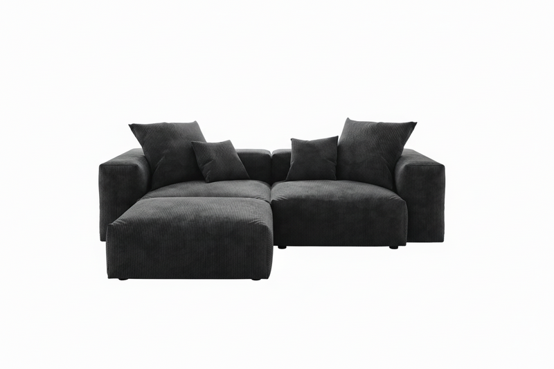 Inovo Modular Corduroy Sectional Sofa