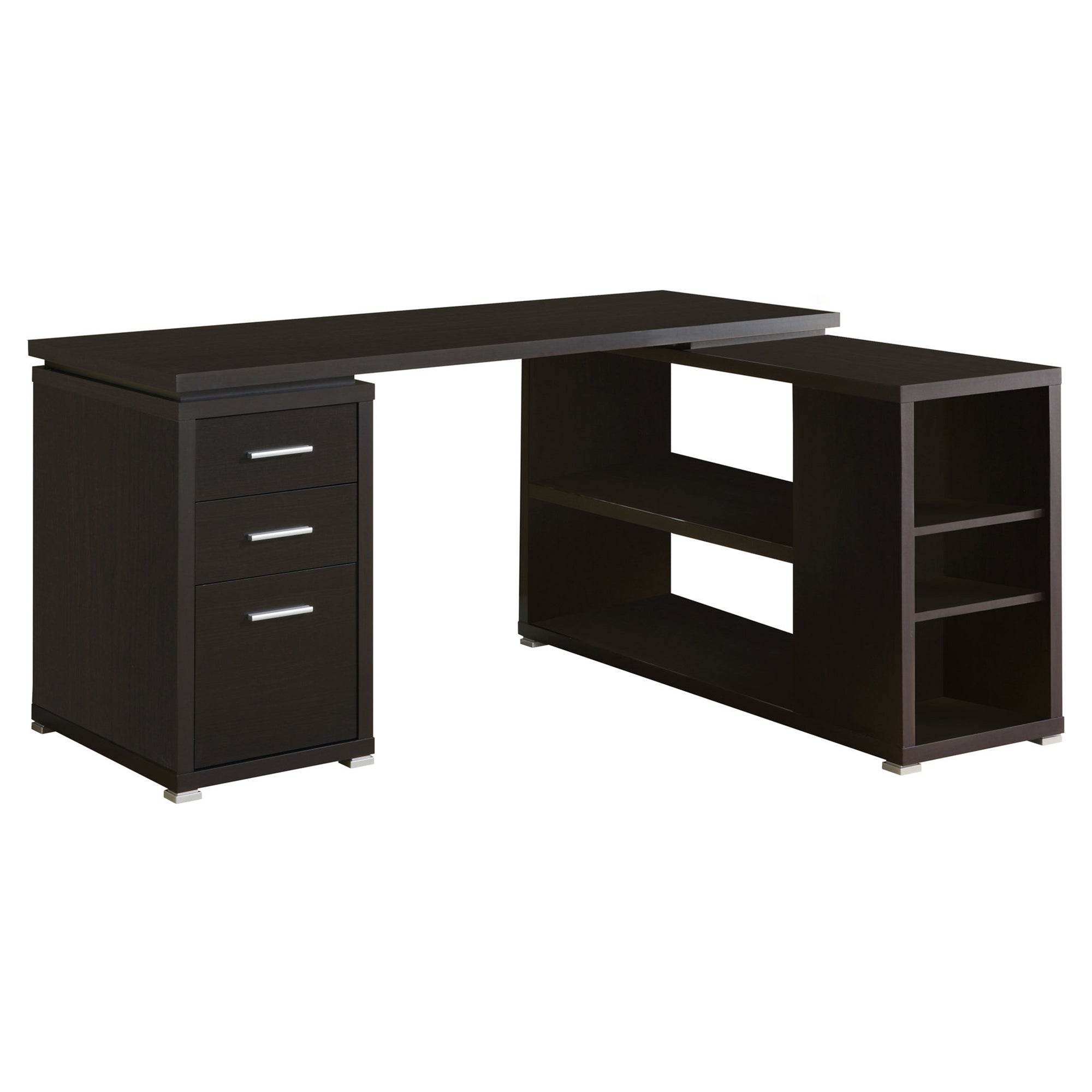 COMPUTER DESK - ESPRESSO LEFT OR RIGHT FACING CORNER