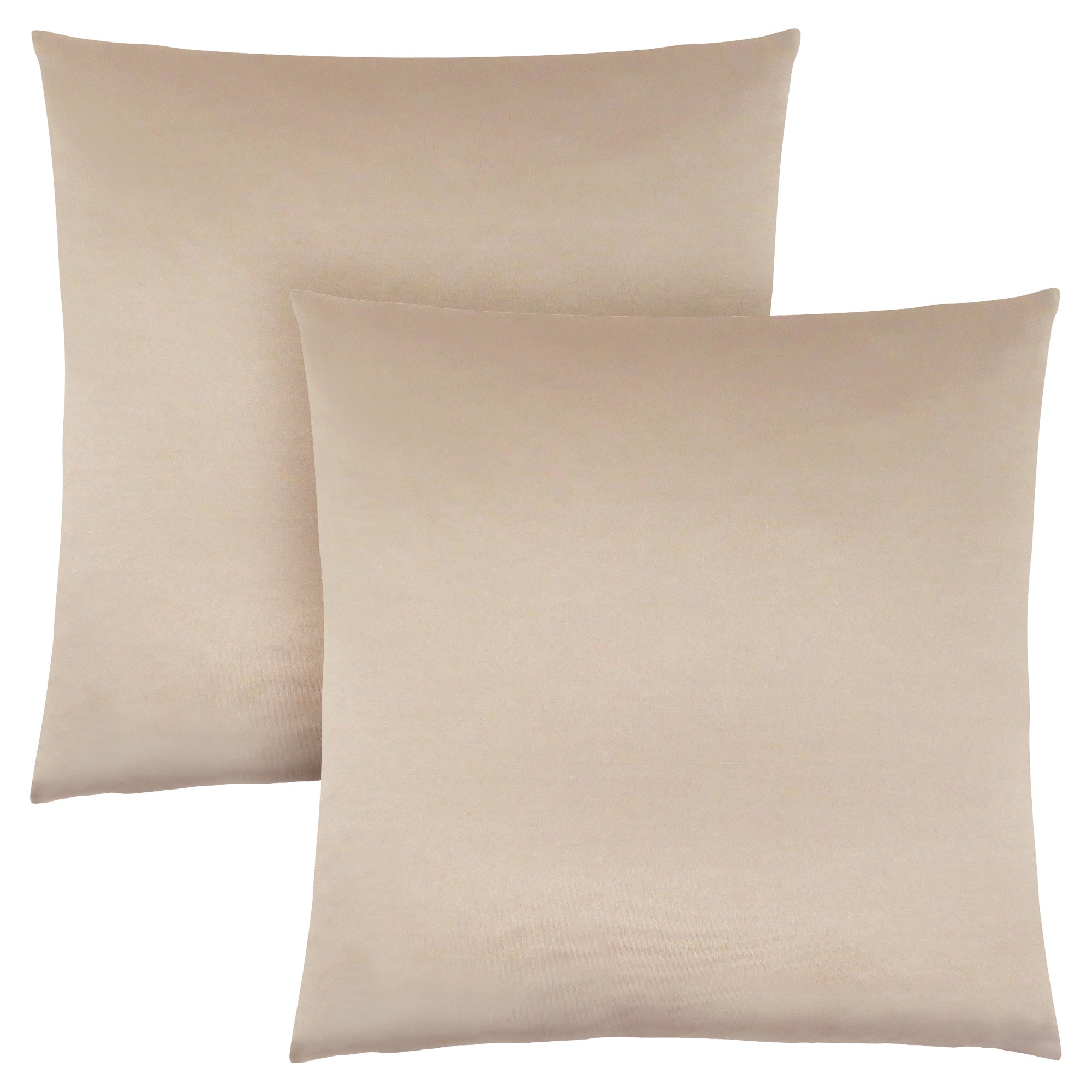 PILLOW - 18"X 18" / GOLD SATIN / 2PCS