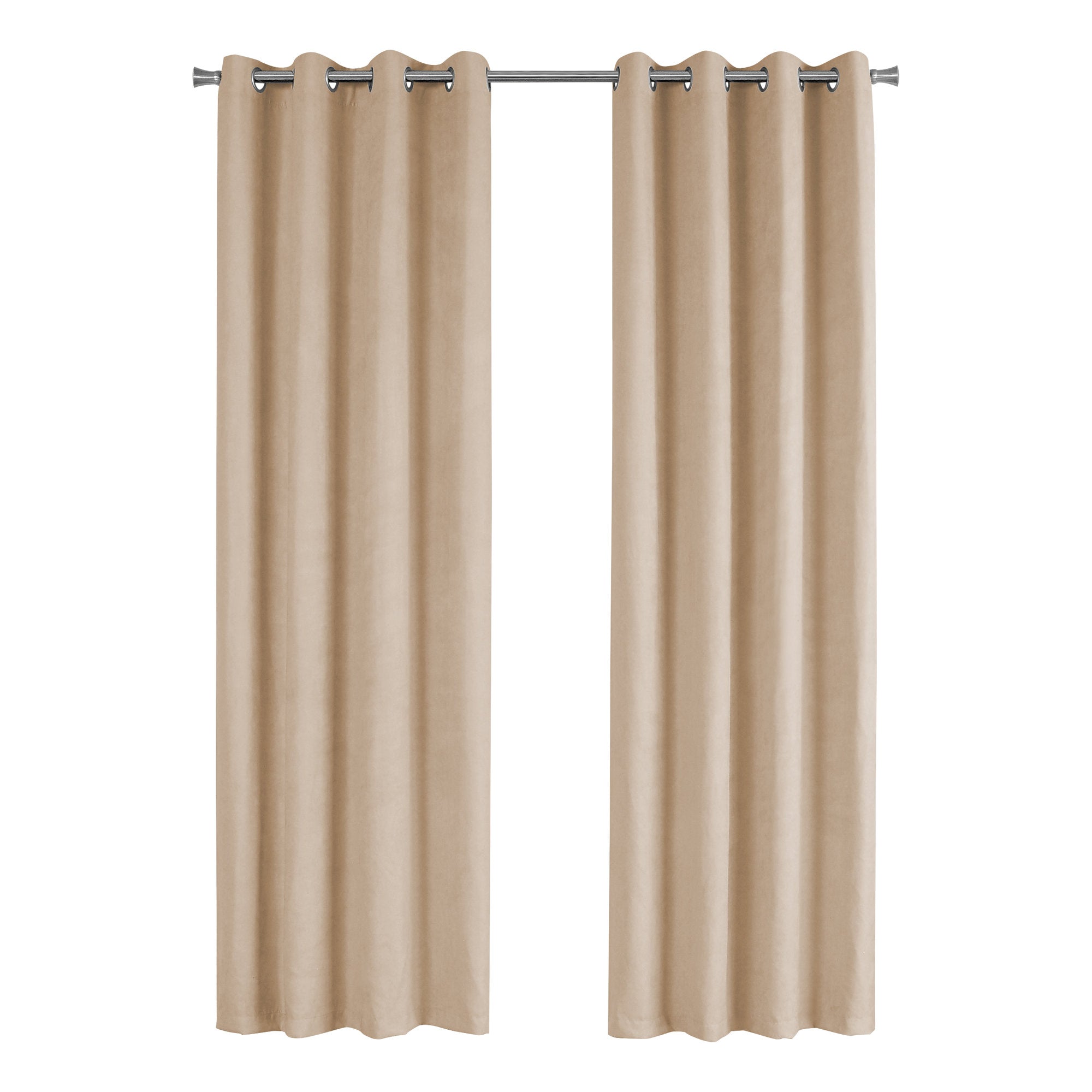 PANNEAU DE RIDEAU - 2 PIÈCES / 54"L X 84"H BEIGE OBSCURITÉ DE LA PIÈCE