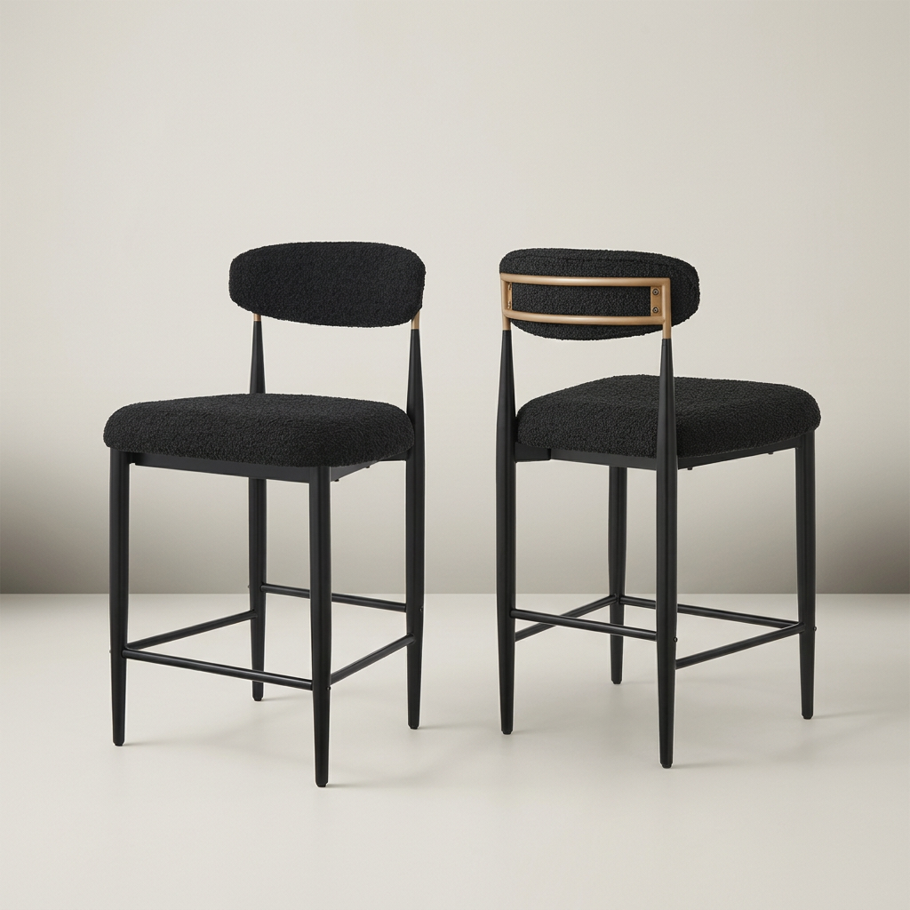 Tabouret de bar Kodi - Lot de 2 