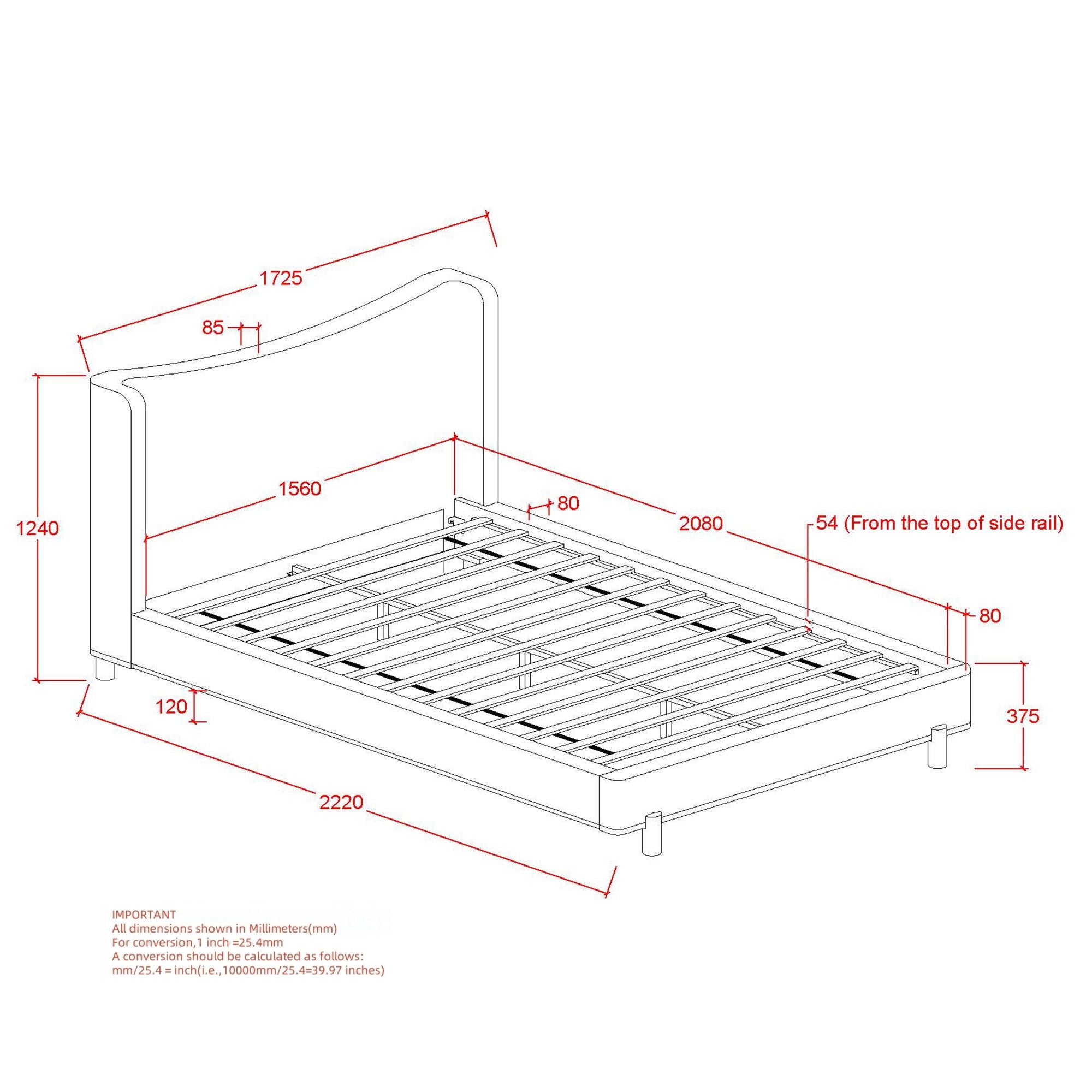 Isadora Platform Bed