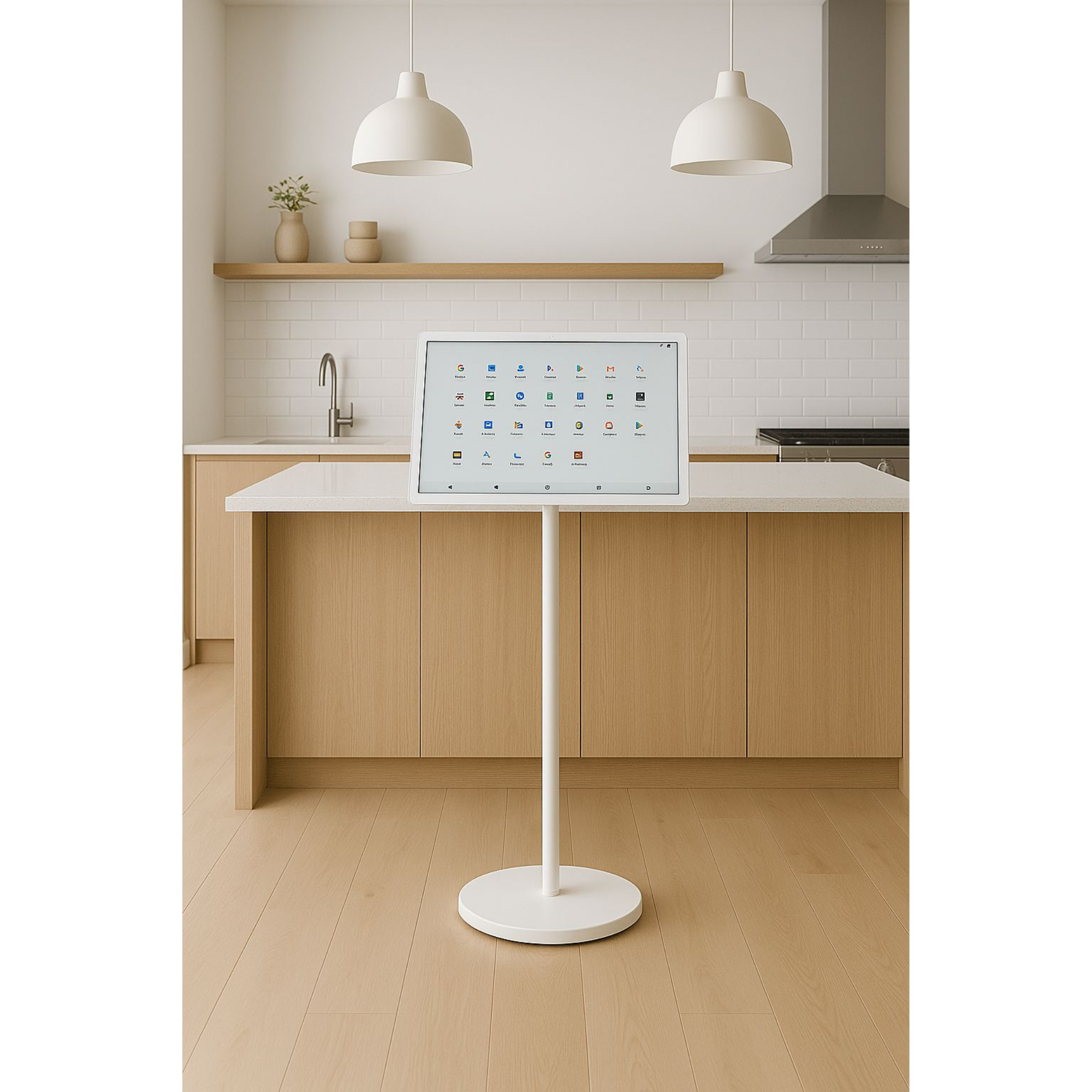 MOVEI Smart Wireless Screen with Mobile Stand – Touch Display & Battery Powered