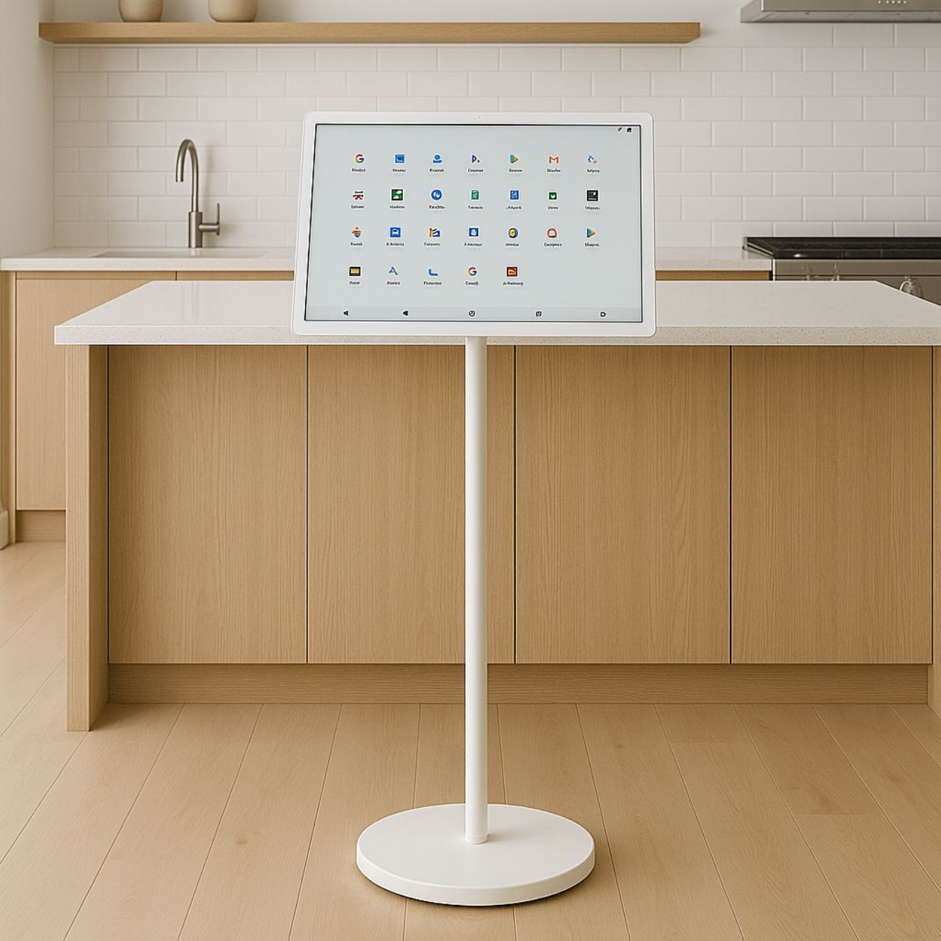 MOVEI Smart Wireless Screen with Mobile Stand – Touch Display & Battery Powered