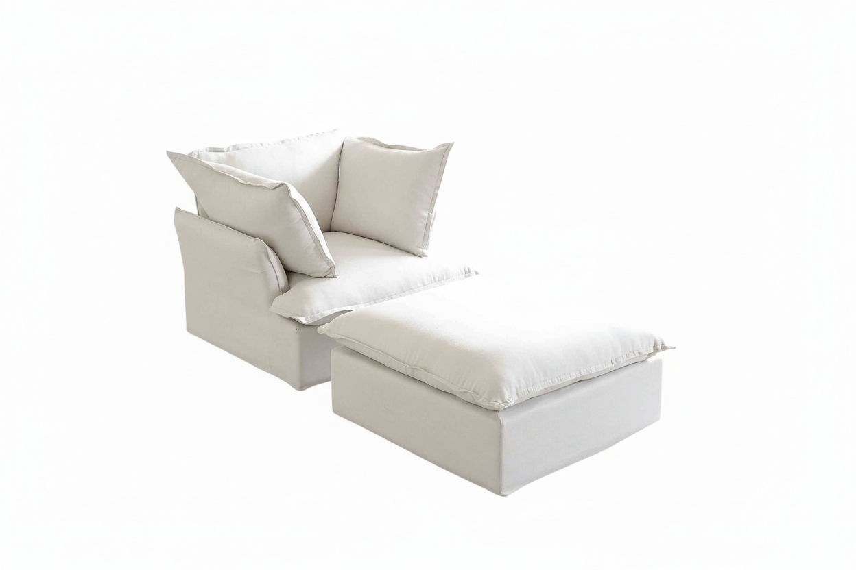 Canapé Sky Classic en lin nuage