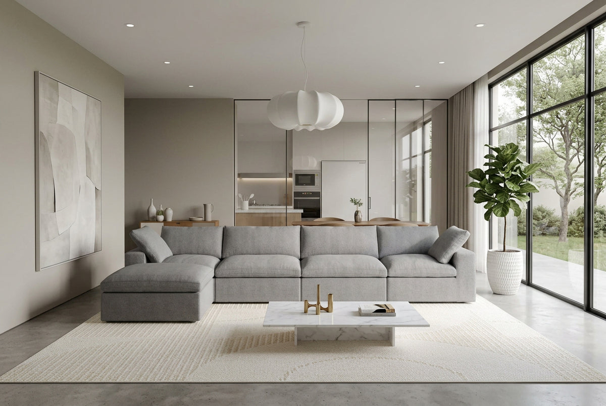 Zen Cloud Sectional Sofa