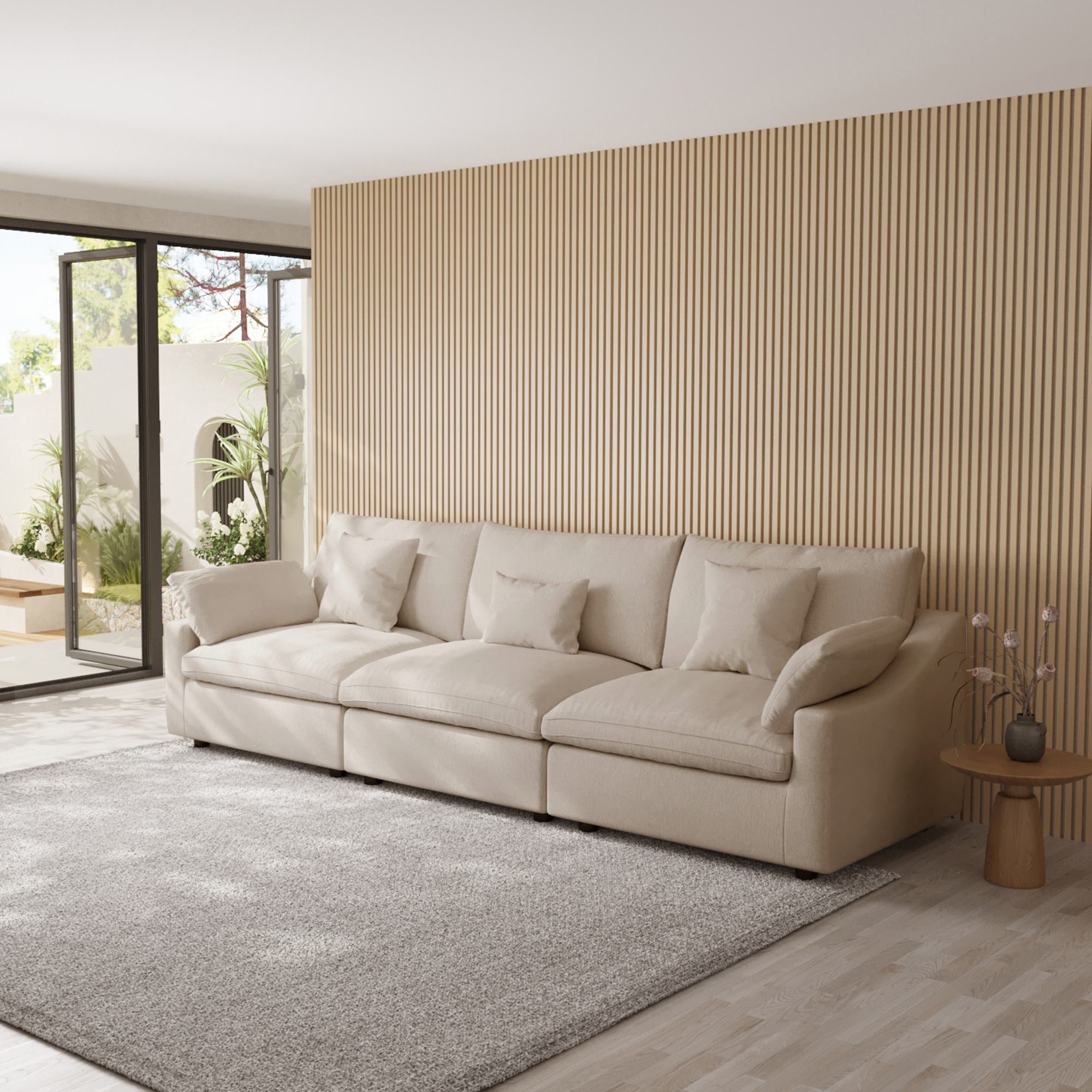 Sky Cloud Slope Sectional Sofa