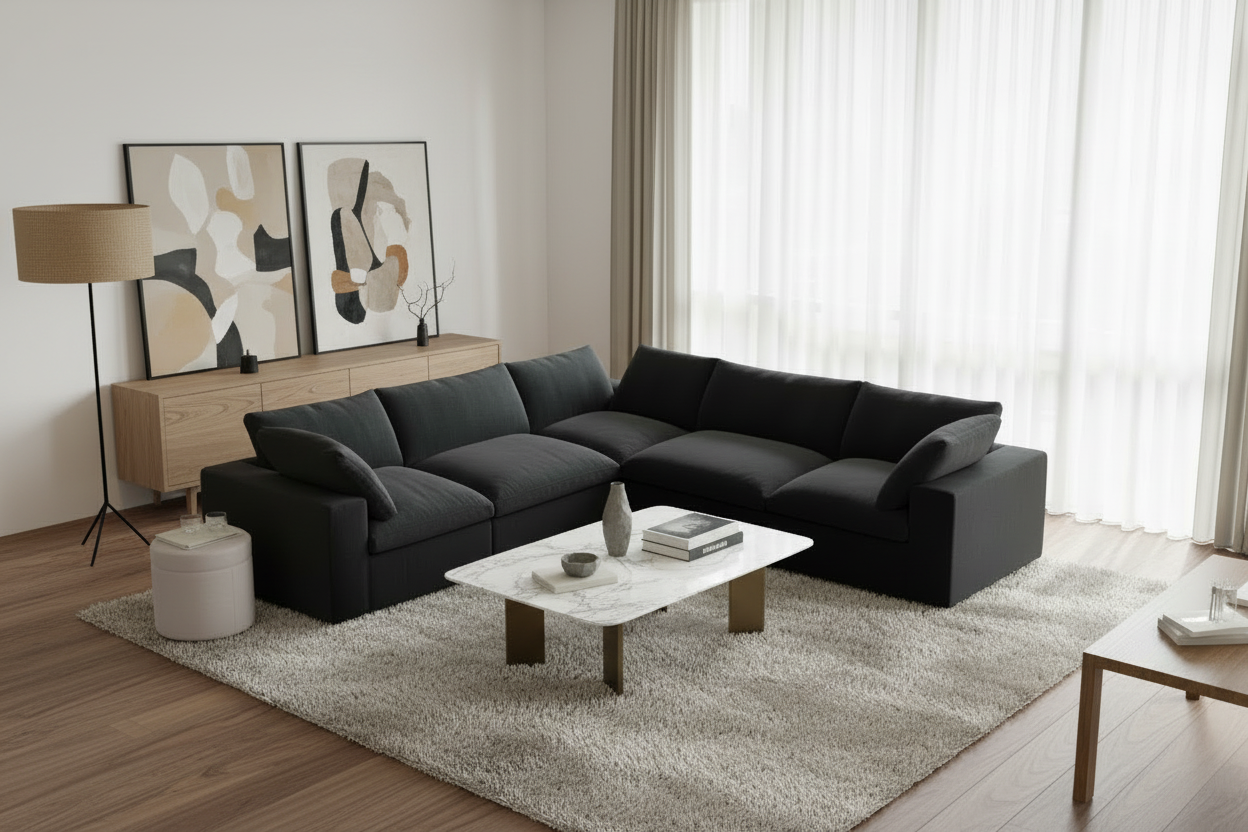 Zen Sky Cloud Sectional Sofa