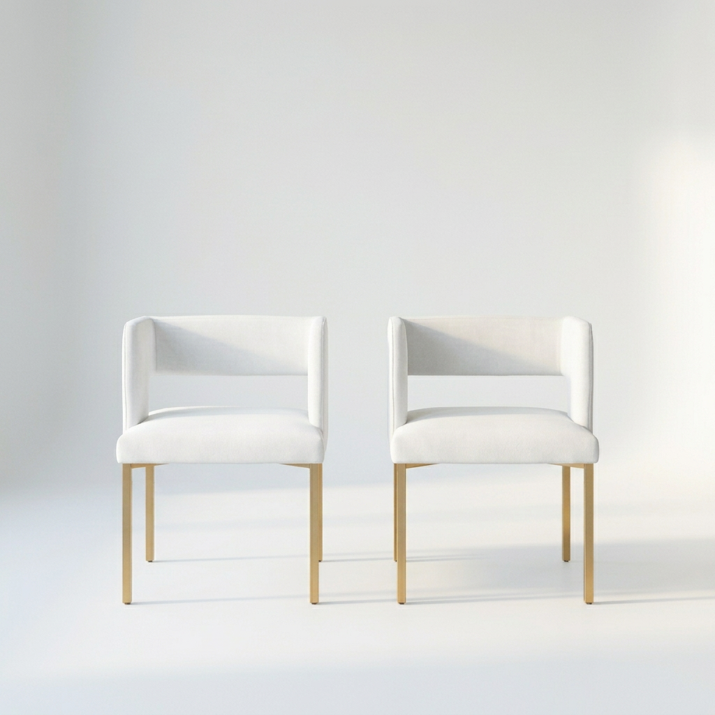 Chaise de salle à manger Anthony - Lot de 2