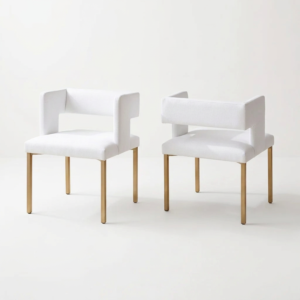 Chaise de salle à manger Anthony - Lot de 2