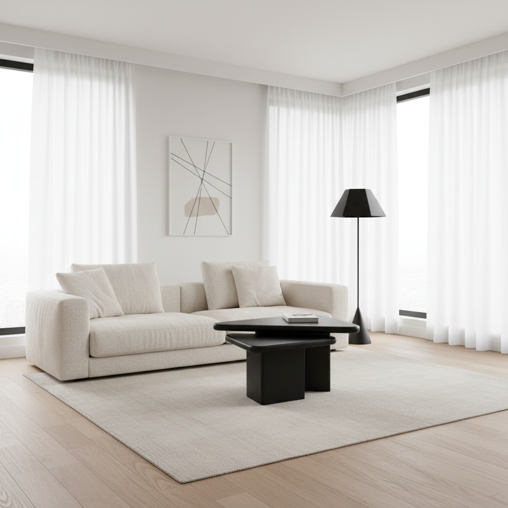 Ensemble de tables basses Draco 2 pièces