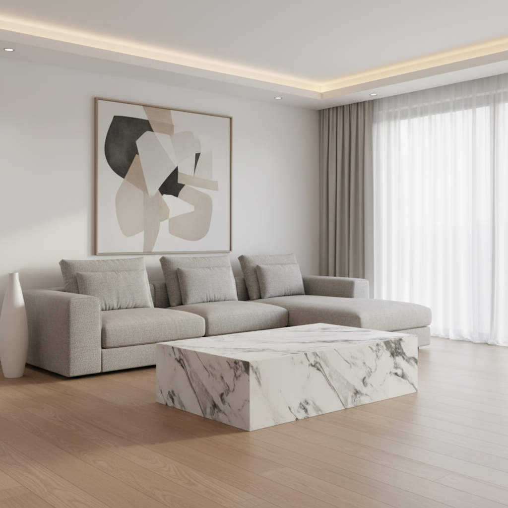 Table basse rectangulaire Artemis de qualité contractuelle