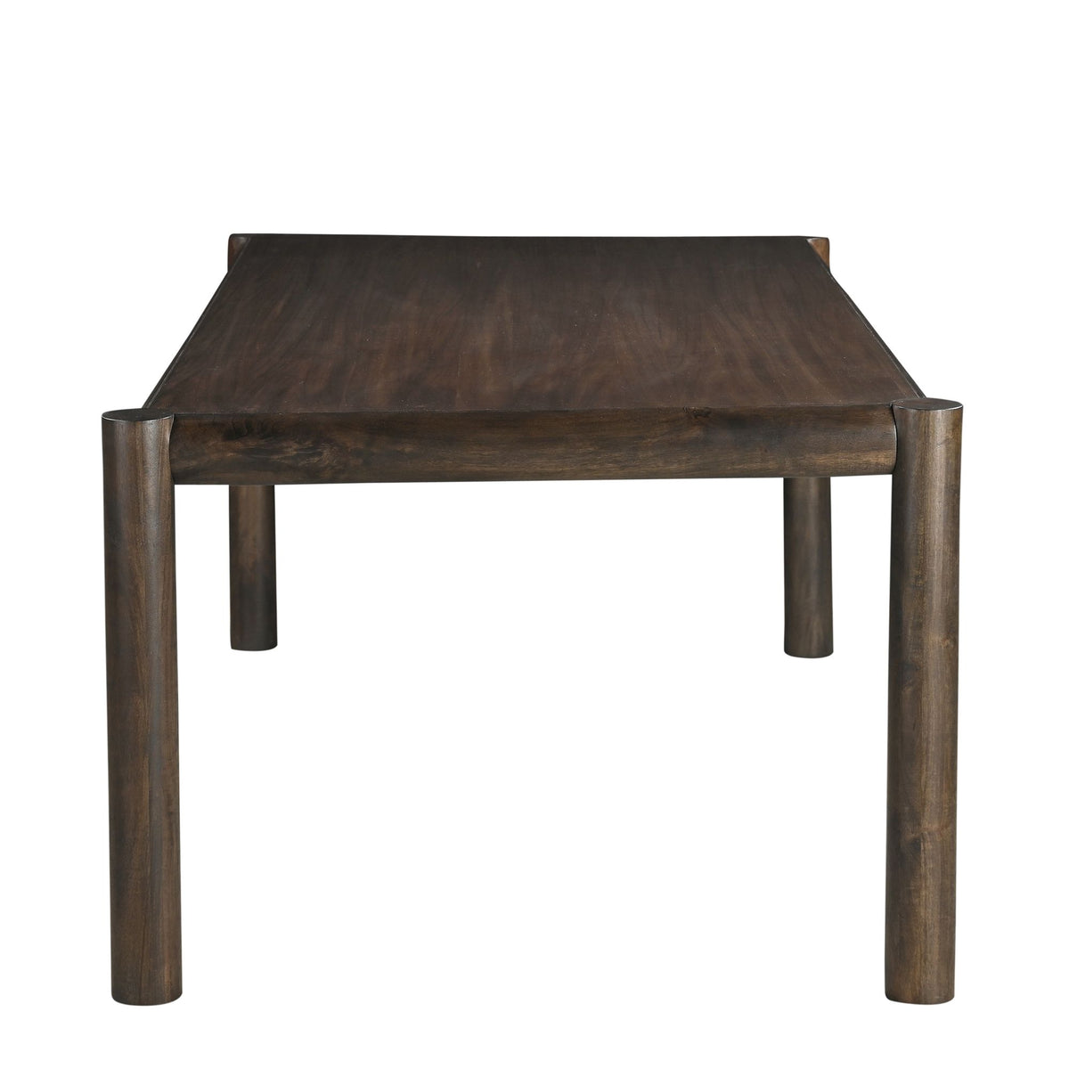 Advik Rectangular Dining Table, 79" in Mocha