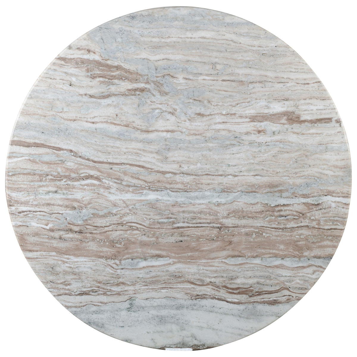 Martina Round Dining Table, 50" in Walnut