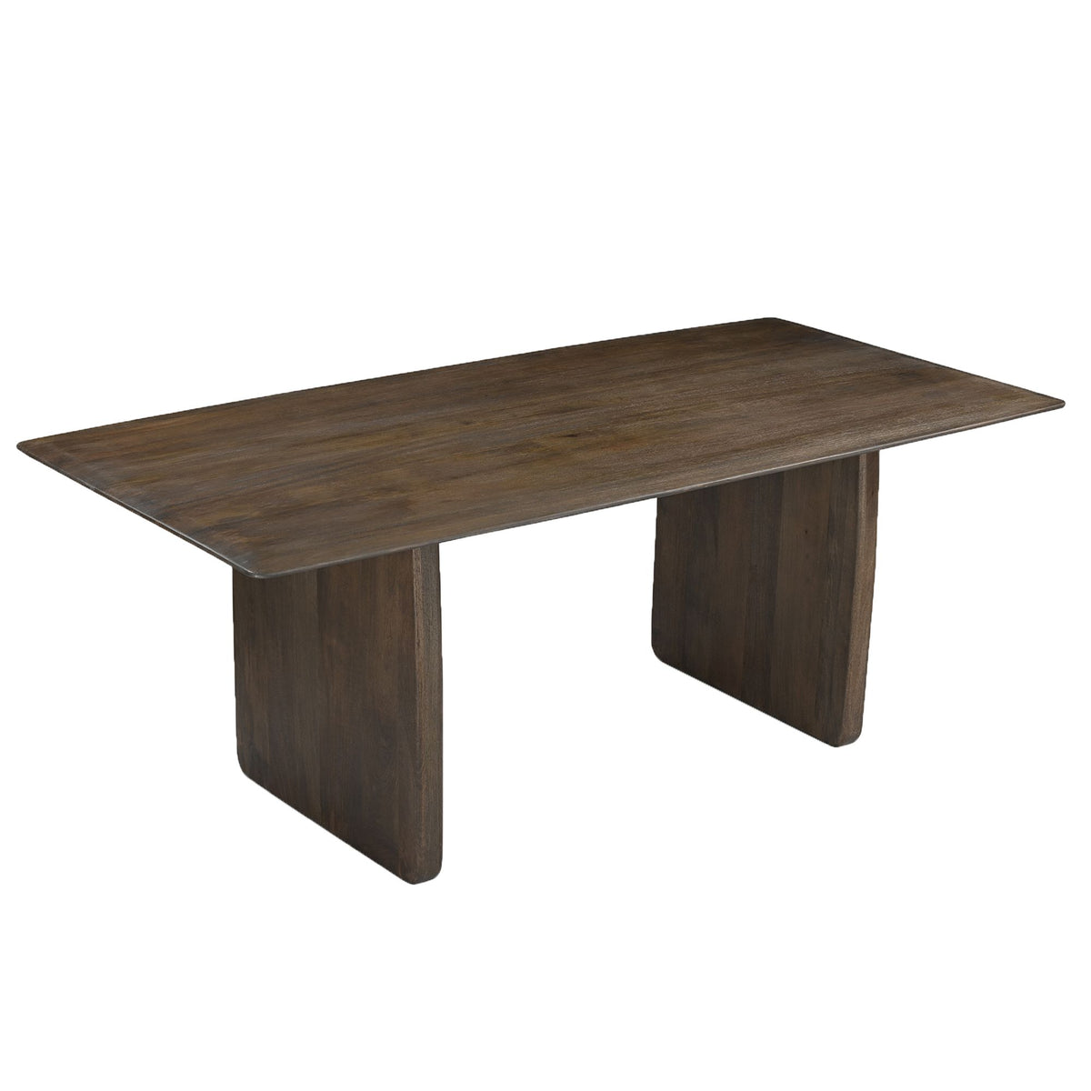 Bazul Rectangular Dining Table, 78" in Mocha