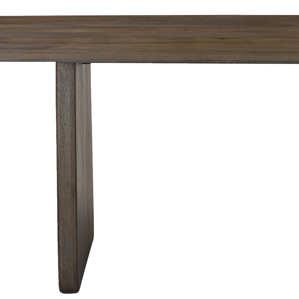 Bazul Rectangular Dining Table, 78" in Mocha
