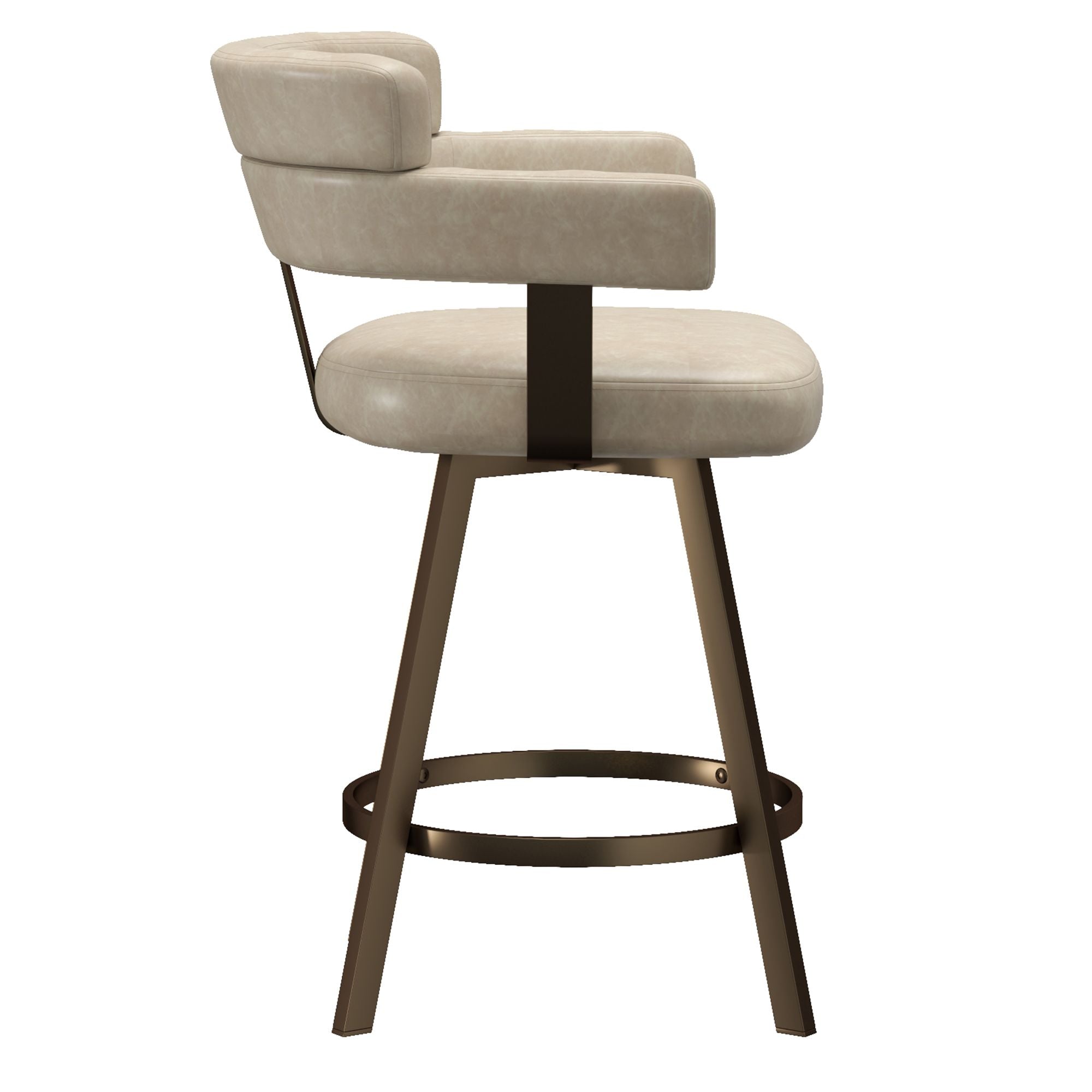 Oberon 26" Counter Stool with Swivel, Set of 2