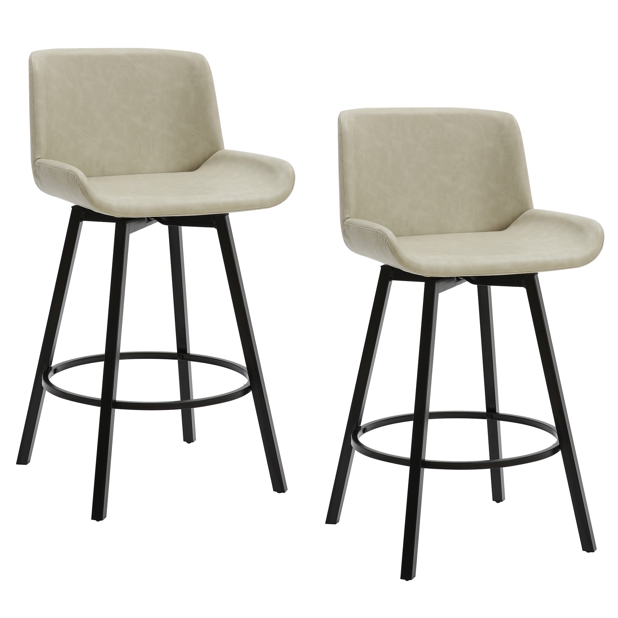 Fern-26'' Counter Stool, Set of 2